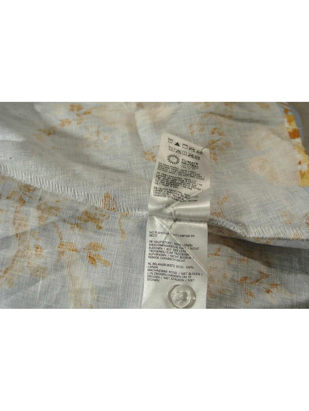 New, Reformation Rowen Lace-Trimmed Floral-Print Linen Midi Dress Sz 8 #MD2095 - Picture 6 of 9